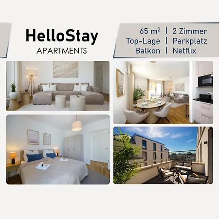 Luxurioeses 2-zimmer-apt Im Scandi-coastal-stil I Toplage I Familienfreundlich I Balkon I Kueche I Netflix I Kostenloser Parkplatz I 65 M2 *
