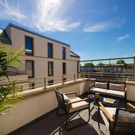Appartement Luxurioeses 2-zimmer-apt Im Scandi-coastal-stil I Toplage I Familienfreundlich I Balkon I Kueche I Netflix I Kostenloser Parkplatz I 65 M2